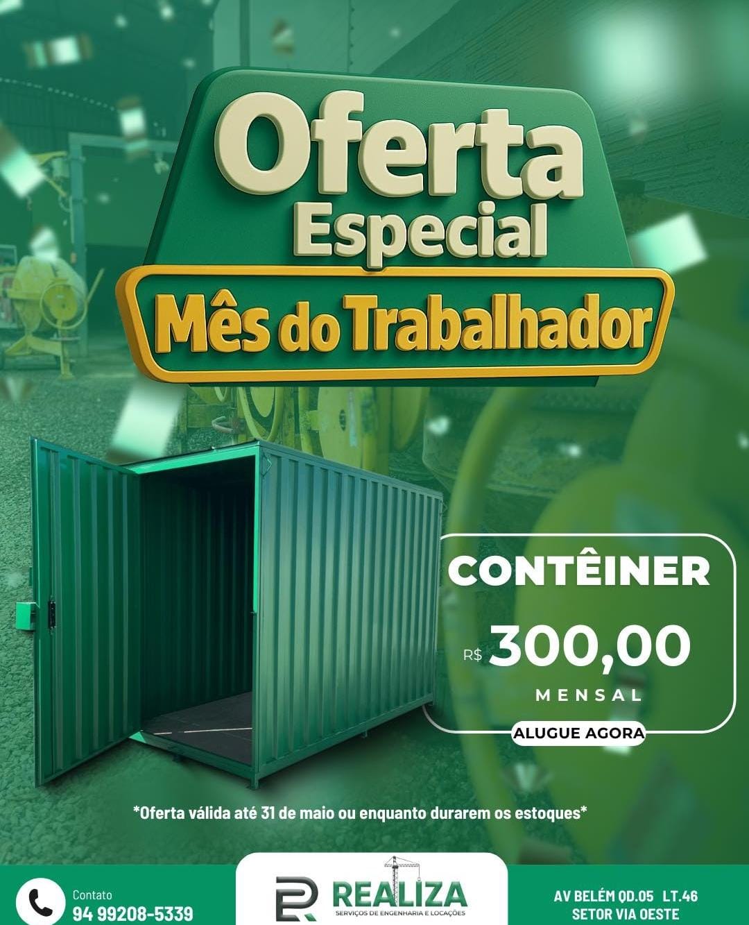 REALIZA LOCAÇOES E ENGENHARIA
